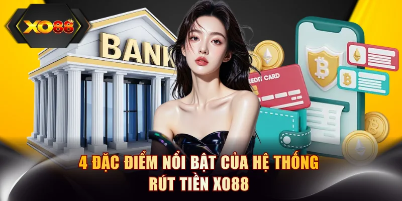 4 đặc điểm nổi bật của hệ thống rút tiền XO88
