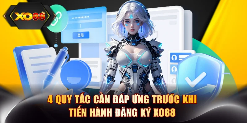 4 quy tắc cần đáp ứng trước khi tiến hành đăng ký XO88